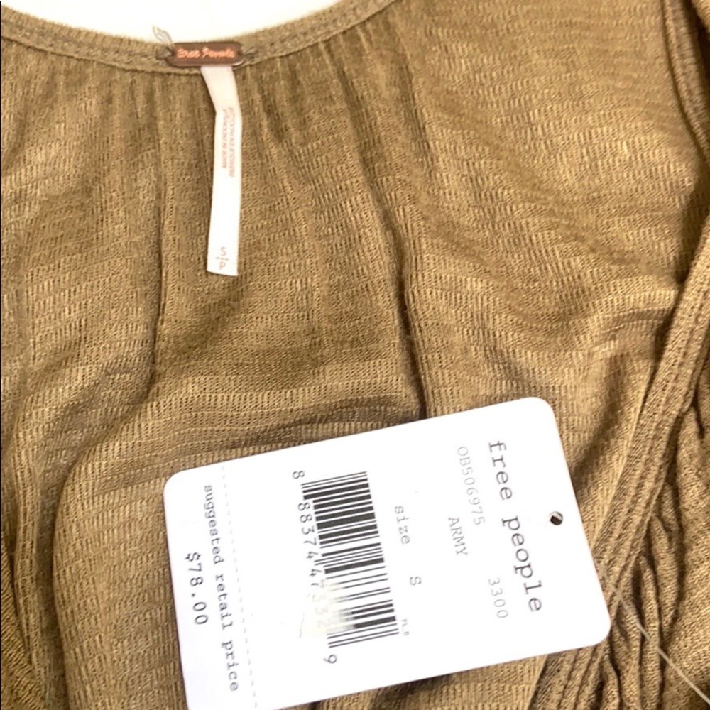 NWT Free People Float Away Asymmetrical Tank - Picture 11 of 11